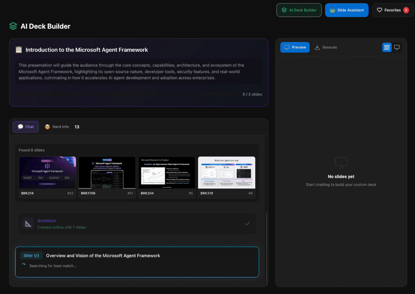 SlideFinder Workflow Demo